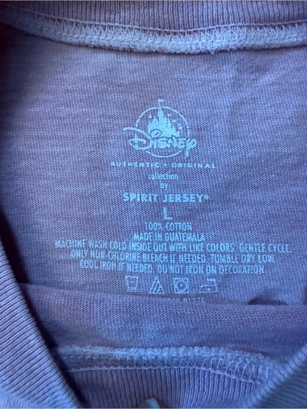 Walt Disney World Briar Rose Gold Glitter Spirit Jersey - Picture 5 of 8
